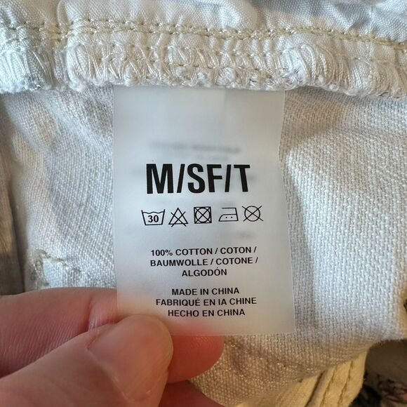 UO M/SF/T Mad Minds Heavenly People Painter Jeans Size‎ 28 Ivory Relaxed Skater - Picture 11 of 12